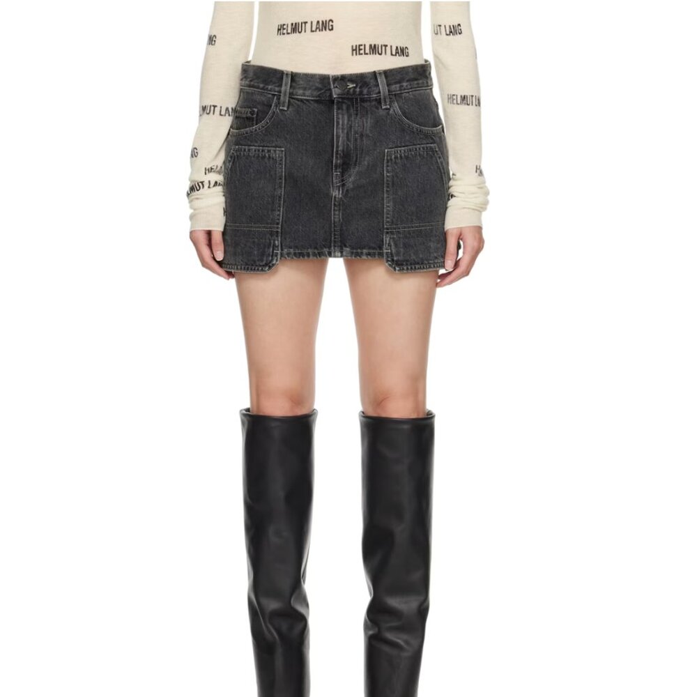 Helmut Lang Carpenter Denim Miniskirt
